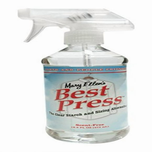 Mary Ellen Products Clear Sizing Alternative Starch, Scent Free, 16 Fl Oz