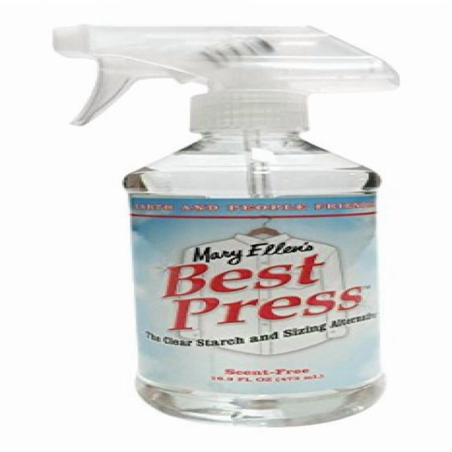 Mary Ellen Products Clear Sizing Alternative Starch, Scent Free, 16 Fl Oz
