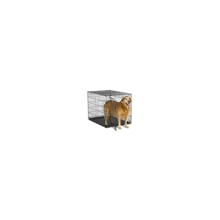 Midwest Container Life - Contour Single Door Dog Crate , PartNo 842, by Midwest Container, Size 42X28X30,