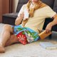 thumbnail image 5 of Balery Merry Christmas Gnome Pantalones cortos de pijama de punto de algodón para hombre con cinturilla y bolsillos-4X-Large, 5 of 6