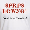 thumbnail image 3 of CafePress - Proud To Be Cherokee Fitted T Shirt - Fitted T-Shirt, Vintage Fit Soft Cotton Tee, 3 of 4