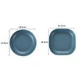 thumbnail image 4 of AMERTEER Ensemble de 5 Assiettes en Plastique avec Support Assiettes Profondes Incassables Durables Solides A, 4 of 7