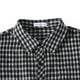 thumbnail image 5 of Camisas Negras Para Hombre Camisa de manga larga holgada informal Vintage para hombre, camisa a cuadros con cuello puntiagudo, primavera y otoño (Black, XL), 5 of 7