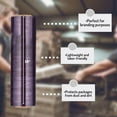 thumbnail image 3 of MMBM Purple Hand Stretch Wrap 18" x 1500' 63 Gauge 4 Rolls Opaque Film for Pallet Packaging Moving Wraps, 3 of 6