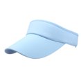 thumbnail image 2 of Cheers.US Sun Visor Hats for Women Men Adjustable Open Top Plain Visors UV Protection Sports Tennis Golf Travel Summer Beach Pool Visor, 2 of 5
