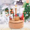 thumbnail image 3 of GUOOL Christmas Music Box Rotating Crafts for Desktop Decoration Wedding Birthday Gift Elk, 3 of 4