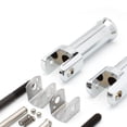 thumbnail image 2 of Clavijas de pie de para Flde Flfb Fxbrs accesorios de reemplazo antideslizantes Plata moleteada Sharpla reposapiés de moto, 2 of 8