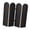 Black, variant on Yihuala Hinged Room Divider Folding Screen Door Model Figure Miniature Furniture For 1/12 Doll House Living Room Decoration