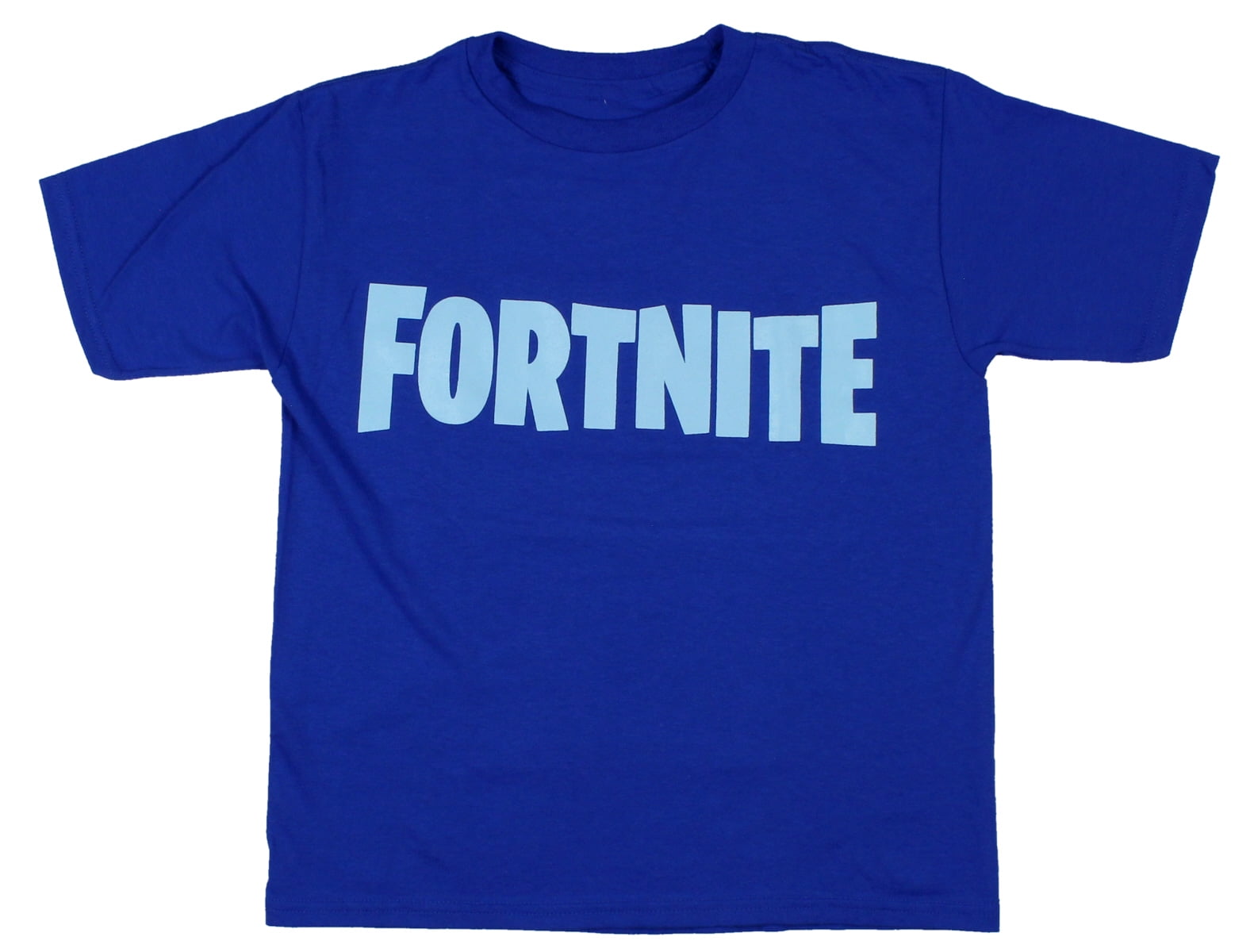 T-Shirt Original Fortnite Epic Games Official Helmet Blue Baby Boy 