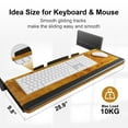 thumbnail image 2 of Electric Standing Desk with Keyboard Tray 48 x 24 inches Height Adjustable Gaming Sit Stand up Desk for Home Office Work, 2 of 11