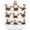 50x40, variant on French Bulldog Pattern Throw Blanket, Repeating Puppy Face Design Fleece Blanket, Cozy Pet Lover Home Decor Blanket for Sofa Bed 50x40