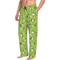 thumbnail image 2 of Easygdp Guinea Pigs Men's Pajama Pant, Sleep Elastic Waistband Lounge Pants - Large, 2 of 9