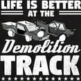 thumbnail image 2 of CafePress - Demo Derby Life Is Better At Demolition Body Suit - Cute Infant Bodysuit Baby Romper - Size Newborn - 24 Months, 2 of 3