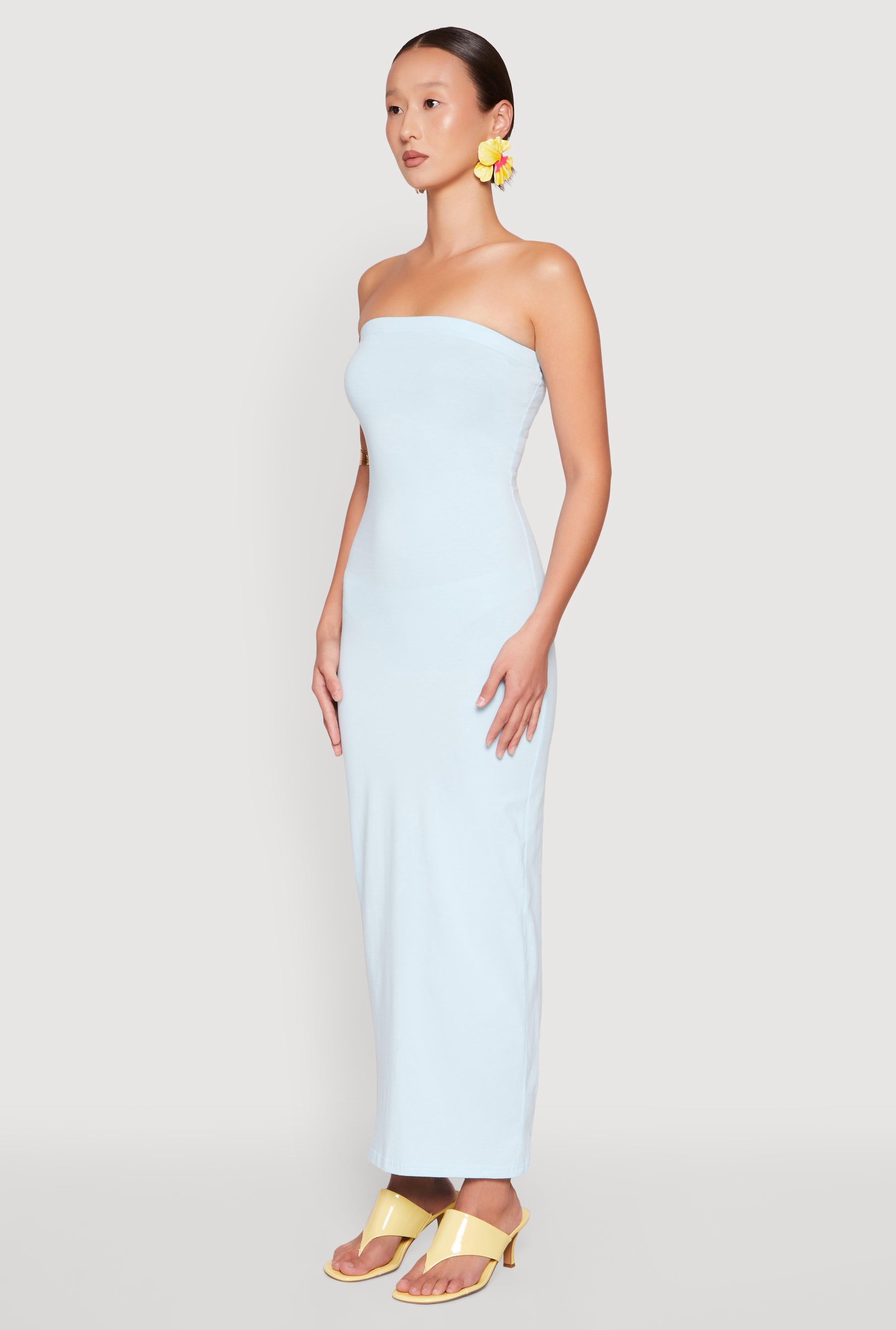 Womens Daisy Maxi Tube Dress - image 3
