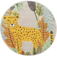 thumbnail image 5 of Unique Loom Whimsy Kids Collection Area Rug - Brody (3' 3" Round Gray/Black) Perfect For Kids Bed Room/Nursery Room/Living Room/Class Room/Play Room, 5 of 6