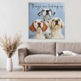 thumbnail image 3 of Stupell Industries Cottage Things Are Looking Up Canvas Art, 36 x 36, by Kim Curinga, 3 of 8