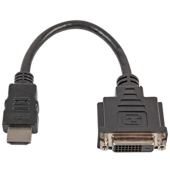 PRO SIGNAL - HDMI Male to DVI-D Female Lead, 0.2m Black