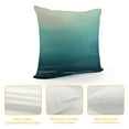 thumbnail image 4 of COMIO Ocean Sea Decorations Pillow Covers, Throw Pillows Covers for Outdoor Couch Sofa Living Room White Blue Couch Pillows Cushion Cover, 4 of 5