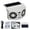 B, variant on Solar Powered Dual Air Outlet Car Exhaust Vent Fan Auto Window Mount Vehicle Heat Extractor Ventilation Cooler Fan for Most Cars SUV Truck Safe Durable Easy Clean 6.3 × 2.76 × 3.94 Inch