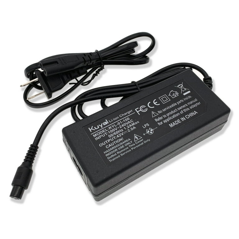 42V 2A Adapter Charger For Balancing Electric Scooter SWAGTRON T580 T1 T5 T8 Walmart