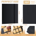 thumbnail image 2 of Archivador de cartas BOOMIBOO de 9 bolsillos para 360 cartas, negro, 2 of 7