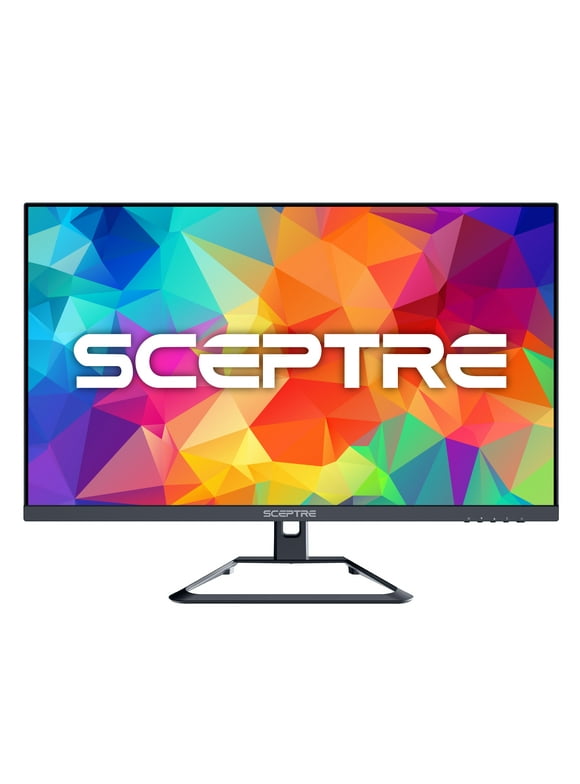 Sceptre 4K IPS 27" 3840 x 2160 UHD Monitor up to 70Hz DisplayPort HDMI 99% sRGB Build-in Speakers, Machine Black (U275W-UPT)
