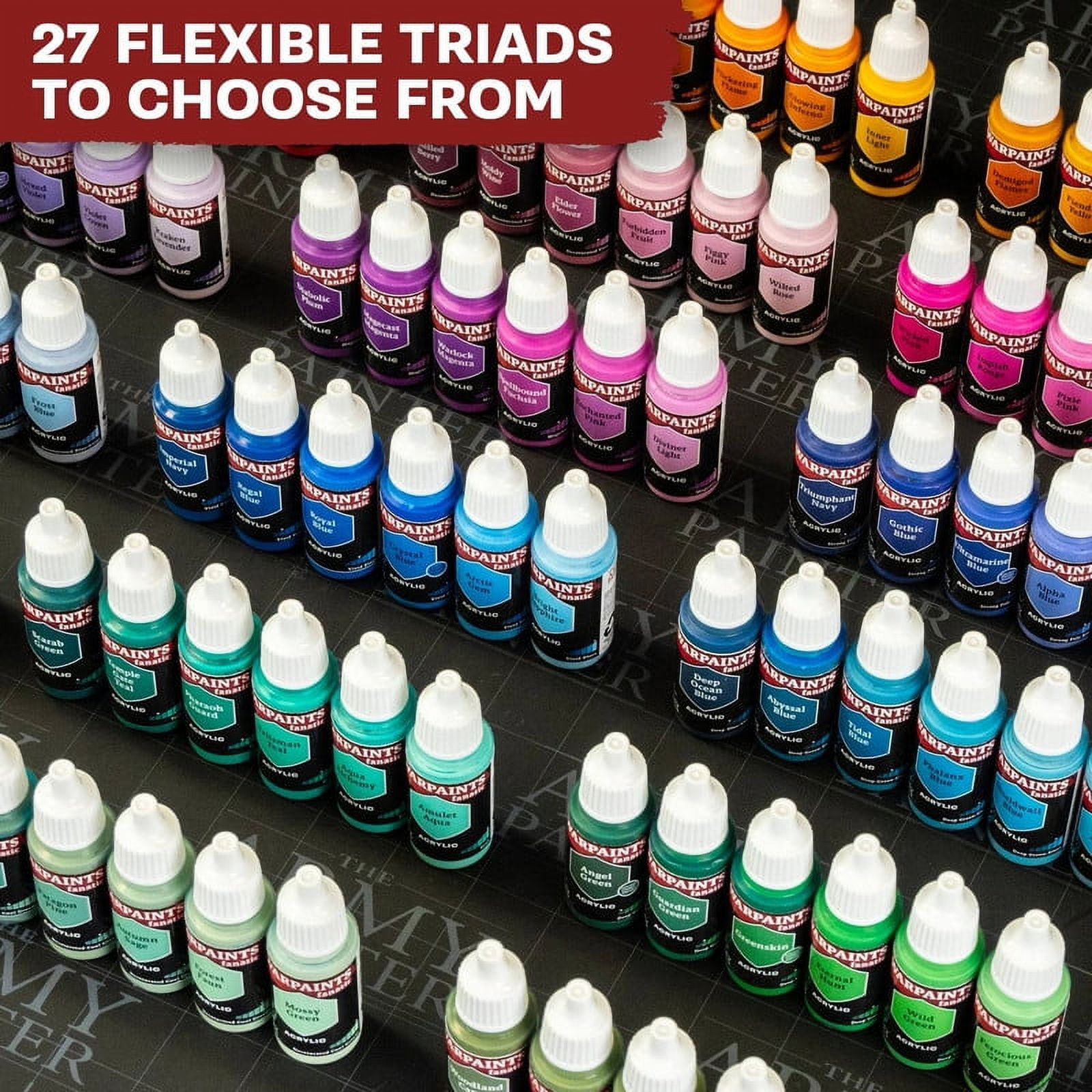 The Army Painter Warpaints Fanatic Flexible Triad: Ruddy Browns - Model Paint Set for Miniatures