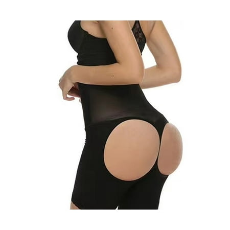 Women's High Waist Tummy Open Butt Lift Shapewear - 3X