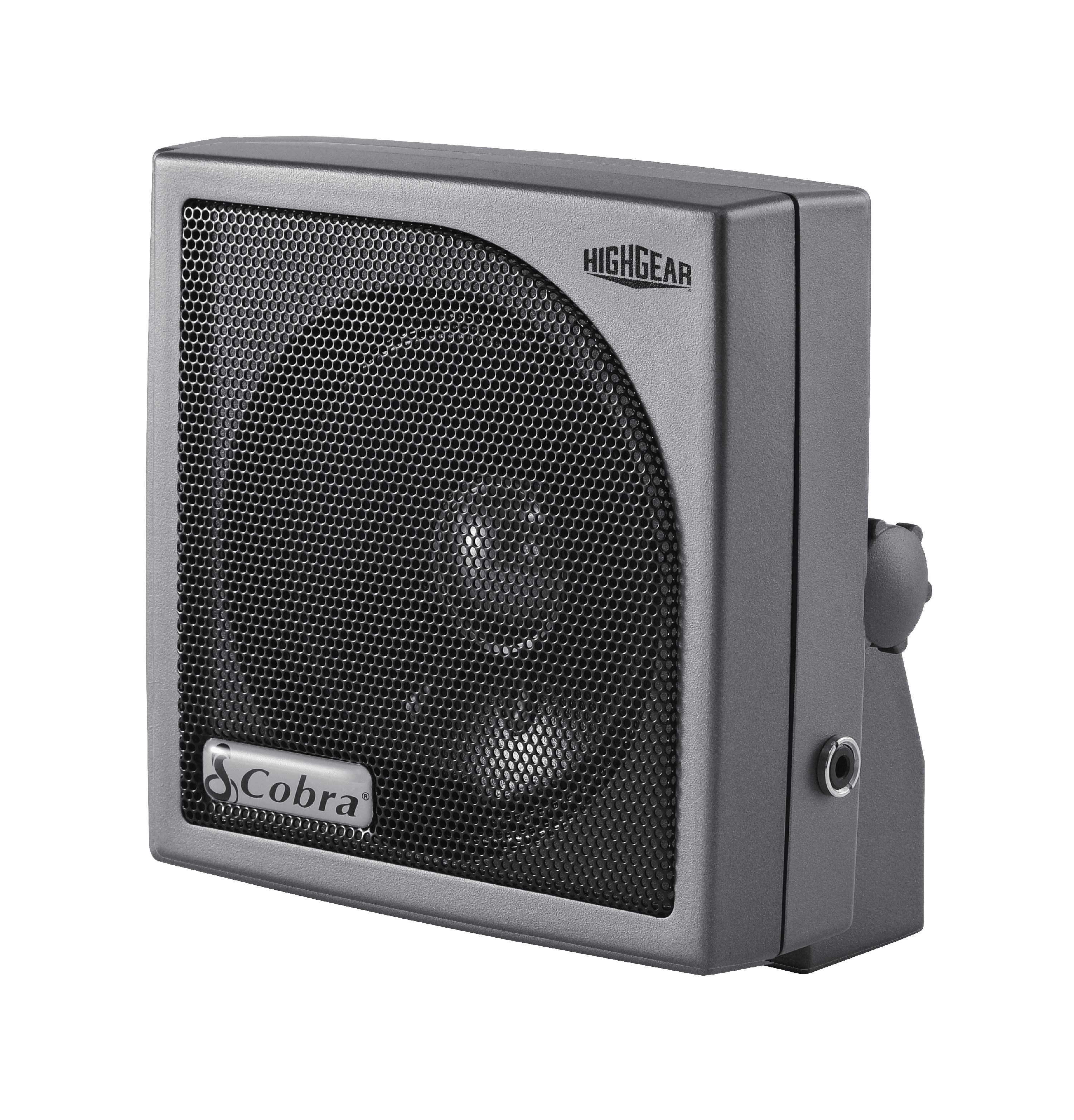 Cobra HighGear Noise Canceling External Speaker With Built-In Mic