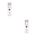 thumbnail image 1 of Wisewang Handheld Face Humidifier 30ml Capacity USB Charging Facial Steamer Spray Water Mist Diffuser Portable Face Humidifier pink 2Set, 1 of 6