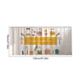 thumbnail image 3 of Celsvanis Kitchen Cabinet Dust Proof Curtain, Self Adhesive No Drill Drape Decorative Cover For Household Kitchen Storage Cabinet Interior Decoration 27.5"x47", 3 of 6