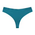 thumbnail image 2 of Bikini elástico de algodón Gibobby Europa y Estados Unidos sexy sin rastro seda hielo mujer tanga verde M, 2 of 5