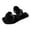 Black, variant on Women's Slippers Furry Pom Poms Bedroom Slides Open Toe Soft Sloe Slide Sandals Lightweight S𝗅ip On House Shoes Elegant Plush Slipper Fashion Fuzzy F𝗅u𝖿𝖿y Bedroom Slides