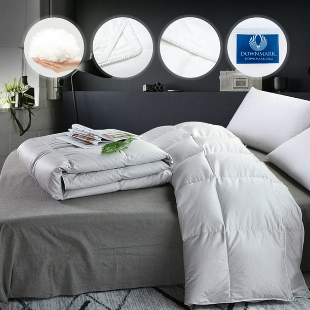 Highland Feather 625 Fill Power European White Down Duvet 289TC