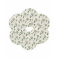thumbnail image 7 of 13 Inch Round Placemats Set of 6, Summer Botanical Non Slip Heat Insulation PP Table Mats, Green Spring Floral Birds Vintage Washable Place Mats for Kitchen Dining Party Table Decor, 7 of 7