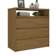 thumbnail image 2 of Contemporary 3-Drawer Dresser with Buit-in Niche, 2 of 4