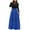 Spliced Blue, variant on gakvbuo Fall Dresses for Women Long Sleeve Maxi Dress for Women Plus Size Dress Casual Boho Dress O-Neck Floral Print Patchwork Fall Long Dresses