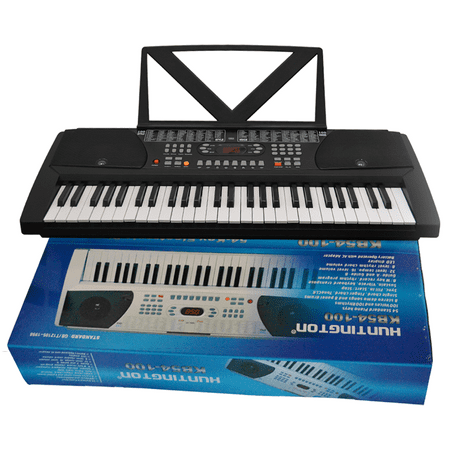 Huntington Piano Company 54-Key Portable Electronic Keyboard - Black