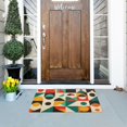 thumbnail image 5 of Yayeee Doormat for Indoor Entrance 32" x 20" Non Slippery Floor Rug, Beige Geometric, 5 of 8