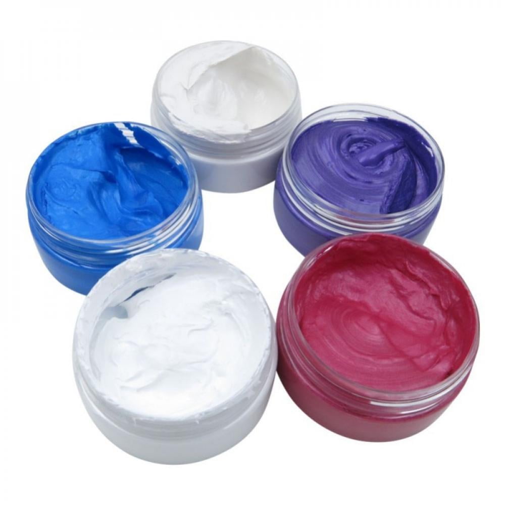 Spree 5 Colors Dynamic Modeling Hair Wax Makeup Hair Dye Wax Hair Color