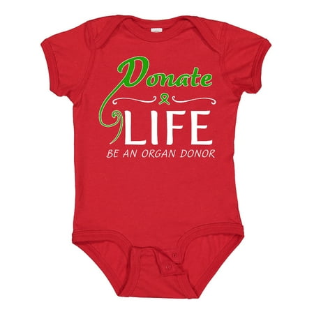 

Inktastic Donate Life-Be an Organ Donor Gift Baby Boy or Baby Girl Bodysuit