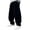 Black, variant on Miqool Boys Fall Cotton Baggy Sweatpants Loose Fit Elastic Waist Soft Wide Leg Jogger Pants for School Sports Casual Wear