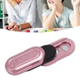 thumbnail image 1 of Metal Haptic Slider, Portable Capsule Shape Inspired 3 Layer Glossy Push Card Slider Toy  for Office Green,Pink, 1 of 7