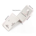 thumbnail image 2 of Connecteur d'Angle en Z Épaissi en Acier Inoxydable Multifonctionnel, 2 of 8