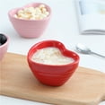 thumbnail image 2 of Qeeadeea Heart Shaped Ramekins 4 Oz Oven Safe, Creme Brulee Ramekins, Souffle Cups, Souffle Dishes For Oven-red-Set of 4, 2 of 7