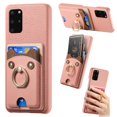 thumbnail image 1 of Case for FOXDOCK Samsung Galaxy S20 Plus , Leather, Bear Ring, Card Holder, 1 of 4