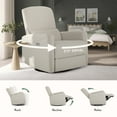 thumbnail image 5 of Evolur Belmont Power Recliner with Massager, Light Sand, 5 of 14