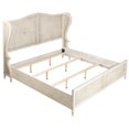 thumbnail image 5 of Hillsdale Furniture Sausalito King Cane Bed, Antique White, 5 of 6