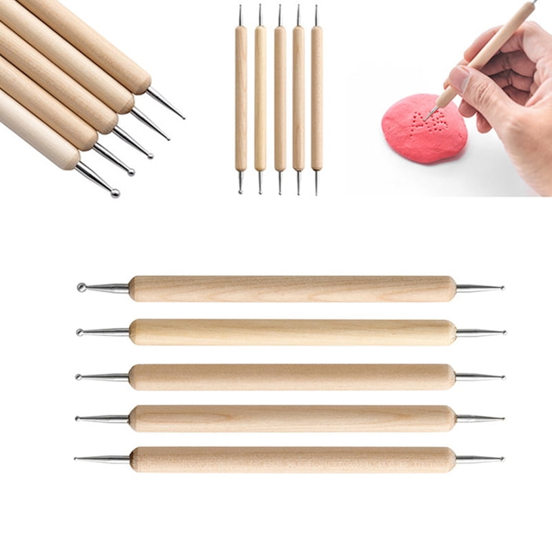 43pc Tool Ball Stylus Dotting Tools Modeling Sculpting Carving Tool
