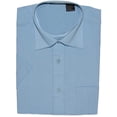 thumbnail image 1 of Gravity Threads Mens Dress Shirt Short Sleeve , M Lt Blue, 1 of 1
